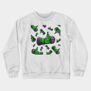 the glove is all good Crewneck Sweatshirt